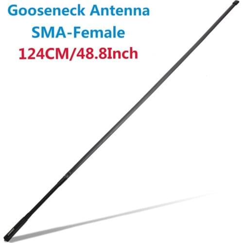 Gooseneck CS Tactical Antenna SMA-Female VHF/UHF Dual Band Antenna for Baofeng UV-5R GT-3 UV-82 Kenwood Radio Walkie Talkie