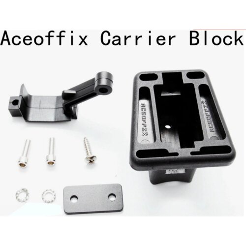 1 set Carrier Block for front bag basket