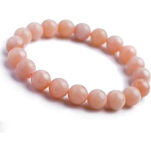 10mm Genuine Natural Opal Bracelets For Women Female Stretch Healing Crystal Round Bead Natural Stone Bracelet