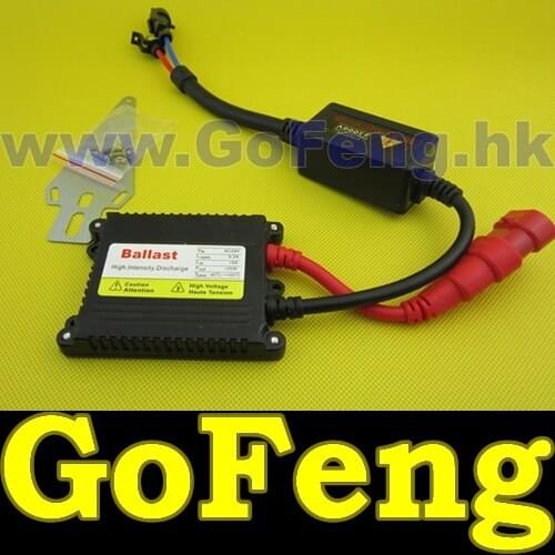 100/lot DC12V 35W no flicker SLIM AC ballast hid XENON ballast with 2 years warranty DHL express free shhipping