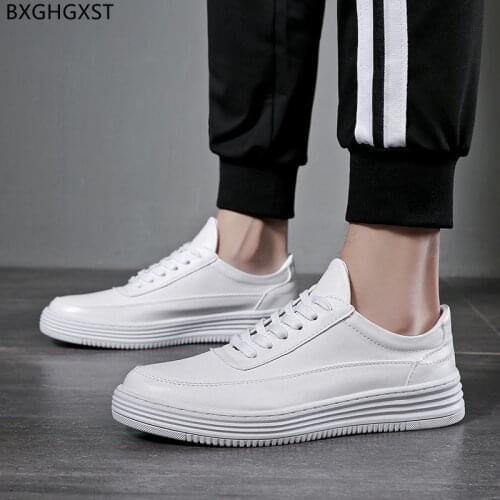 White Men Sneakers Luxury Brand Running Shoes for Man 2021 Leather Casual Shoes Man Fashion Sports Shoe Men Zapatillas Sneakers