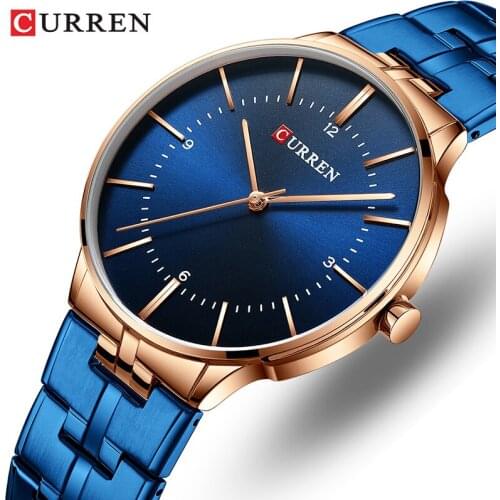 Brand Mens Watch CURREN Top Business Luxury Quartz Men Watches Fashion Sport Waterproof Men’s Wristwatch Clock Relogio Masculino