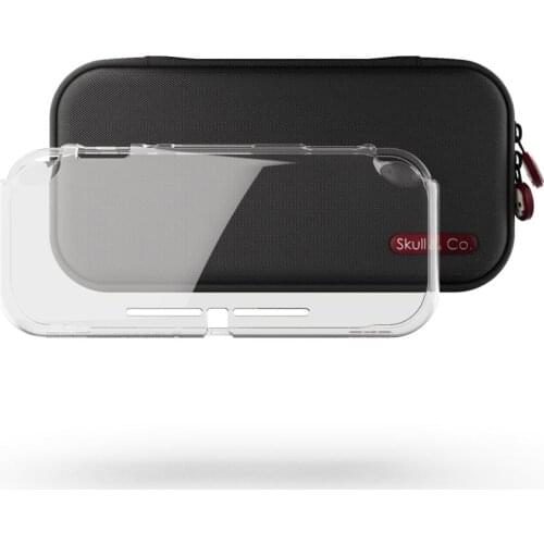 Skull & Co. LiteCase Transparent Soft Cover Shell EDC Case Portable Storage Bag for Nintendo Switch Lite