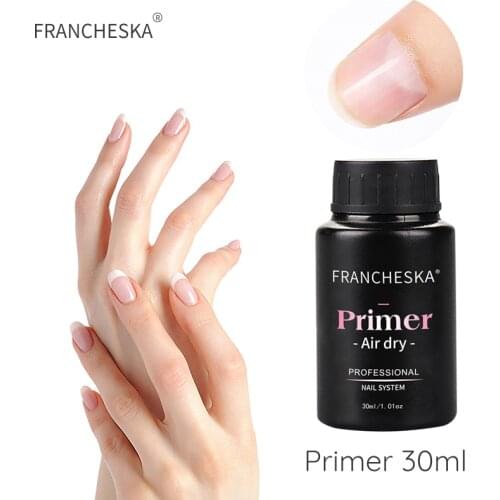 Francheska 30ml Fast Air Dry Nail Dehydrator Nail Prep Primer Coat Balancing Fluid Nails Primer Base Varnish Manicure Primer