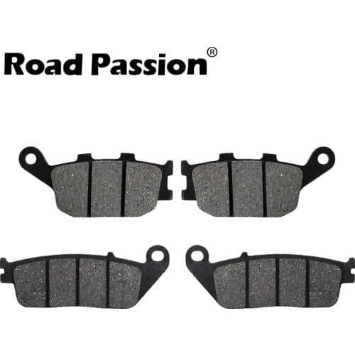 Road Passion Motorbike Front & Rear Brake Pads For HONDA VT 1300 Sabre & Sateline VT1300 Interstate 2011 2012 2013 2014 2015