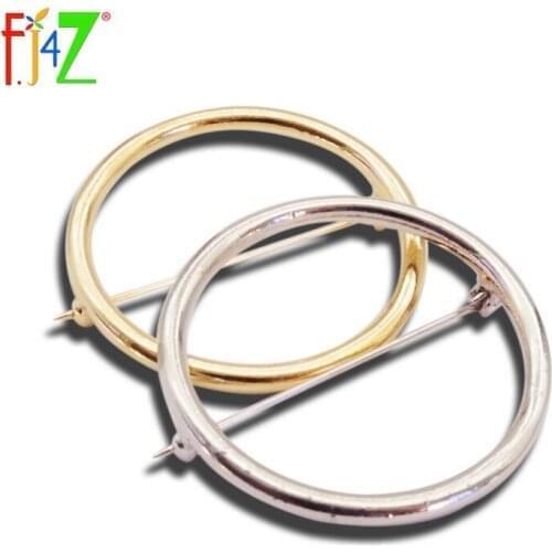 F.J4Z Silver Brooches For Clothes
