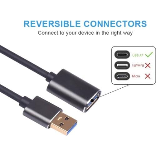 Soumetin Extension Cable USB 3.0 Cable Male to Female Extender Cable for Smart phone keyboard U Disk Data Cable USB Line