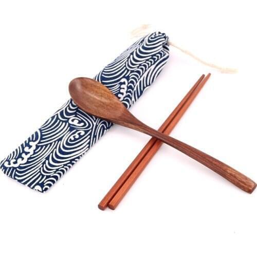 10pcs/lot Navy Blue Wave Cloth Linen Bags 6x27cm Rectangle Drawstring Pouches For Travel Toothbrush Small Combs Straw Package