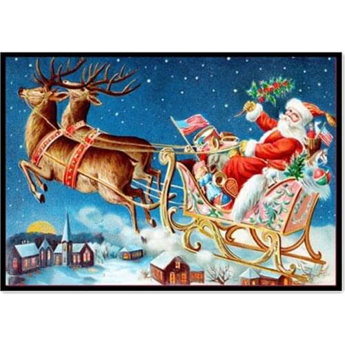 The Latest Christmas Decorations 5d Diamond Painting Christmas Diamond Painting Family Decoration Set Christmas Wall Decoration