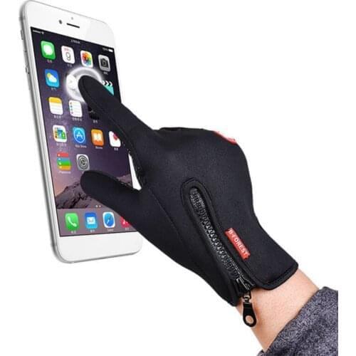 Unisex Touchscreen Gloves Winter Thermal Warm Cycling Bicycle Ski Outdoor Sports Camping Hiking Motorcycle Full Finger Gloves 1