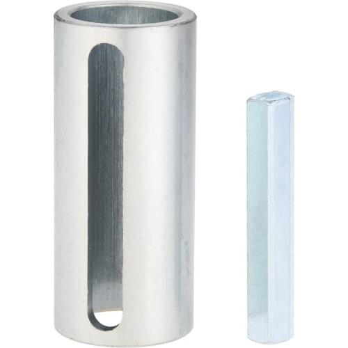 C3/4" to 1" w/Step Key Gas Engine Pulley Crank Shaft Sleeve Adapter Predator Accessories Sleeve Keyway slot 1/4''-3/16'' 1 set