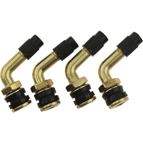 2Pcs Motorcycle Car 90 Degree Angle Adapter Tire Valve Extension Adapter CNC Aluminum for Universal Cars Motorbike Auto Parts