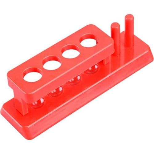 6 Holes Test Tube Stand Holder School Scientific Experiment Equipment Test Tube Rack Laboratory Test Tube Shelf Support Supplies