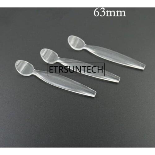 Transparent Plastic Cosmetic Spatula Mask Spoon Facial Mask Stick DIY Masks Cream Face Beauty Makeup Tool F1245