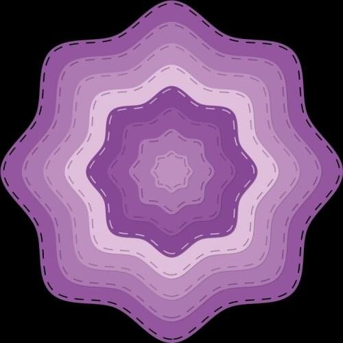 Mmao Crafts Metal Steel Cutting Dies New Irregular wreath frame Scrapbooking Paper/photo Cards Embossing Dies