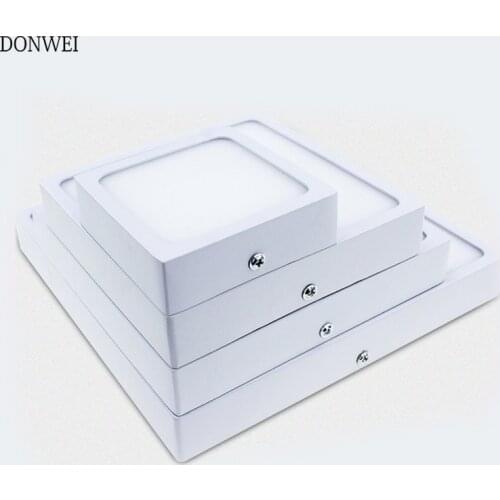Ultra thin Surface Mounted LED Ceiling Light 5W 8W16W 22W 30W Panel Lamp Warm/Cold White AC85-265V Round Square LED Ceiling lamp