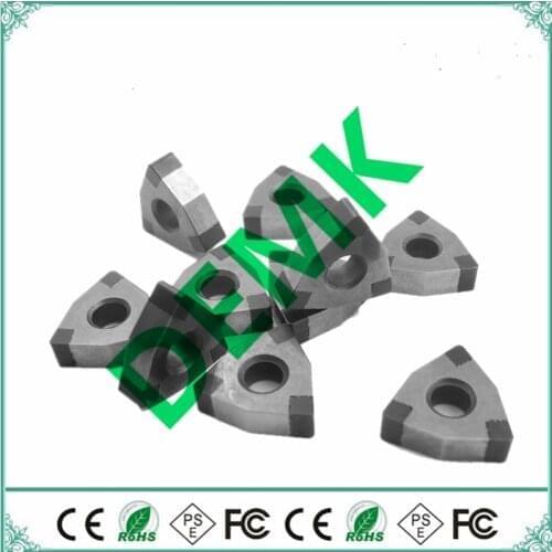 Inlay Insert WNMG080404 WNMG080408 3T CBN Boron nitride Insert Turning Blade for CNC Turning Tool Holder Lathe use tool