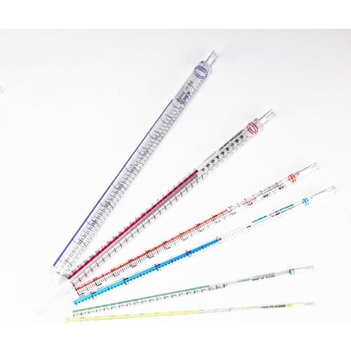 2pcs 1ml/2ml/5ml/10ml/25ml/50ml Chemistry Lab Plastic Dropper Pipette With Scale Line