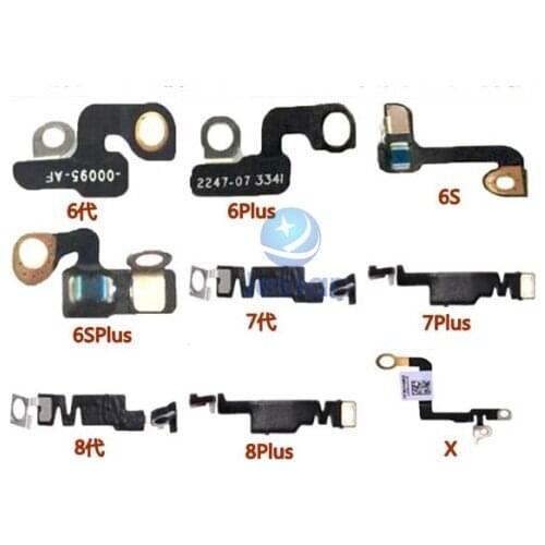 5pcs NFC Clip Bluetooth Signal Antenna Flex Cable Ribbon For iPhone 6/6P 6S/6SP 7/7P 8/8P X XR XS Max Replacement Parts