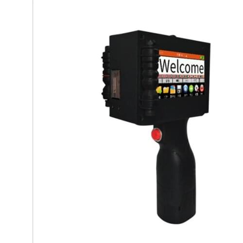 50mm Hand Jet Industrial Production Large Wide Format Dtg Solvent Ink Logo Handheld Inkjet Printer