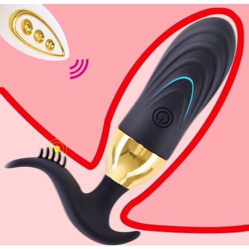Wireless Anal Butt Plug Remote Control Vibrator Egg G-Spot Simulator Sex Toys for Women Vaginal Kegel Trainer Jump Ball 10 Speed