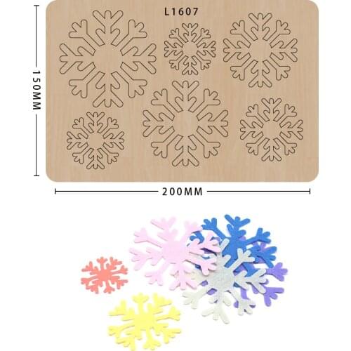 Scrapbooking Snowflake Cutting Dies Diy Craft Leather Mold Suitable For Common Big Shot And Sizzix Machines