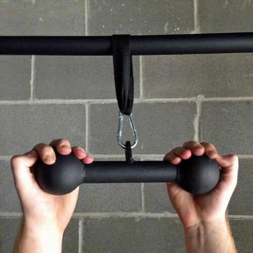 38cm Lat Pull Down Handle Pulley Cable Attachments Gym Biceps Triceps Back Blaster T-bar Rowing Workout Straight Bar Hand Grips