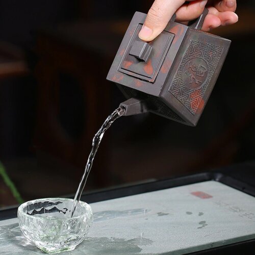 All Handmade Yixing Chinese Teapot Kung Fu Lucky Kettle Creative Teaware 200ML