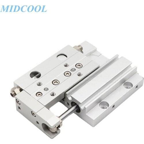 Low Profile Slide Table Cylinder MXF MXF16 Stroke 30 50 75mm MXF16-30 MXF12-50 MXF12-75