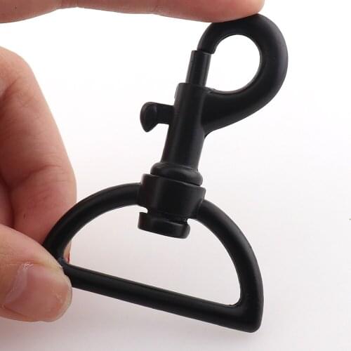Metal Alloy Swivel Eye Snap Hook Pet Leash Clip Linker Tool Diving Clip Rigging Hardware Kit Eye Bolt Hook Buckle Dog Clip 1.5