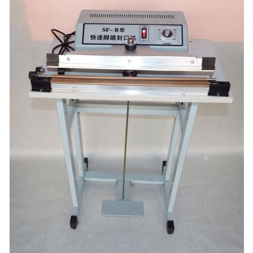 SF-B600 Ordinary Type Pedal Sealing Machine Foot Sealing Machine Sealing And Cutting Machine Sealing Machine