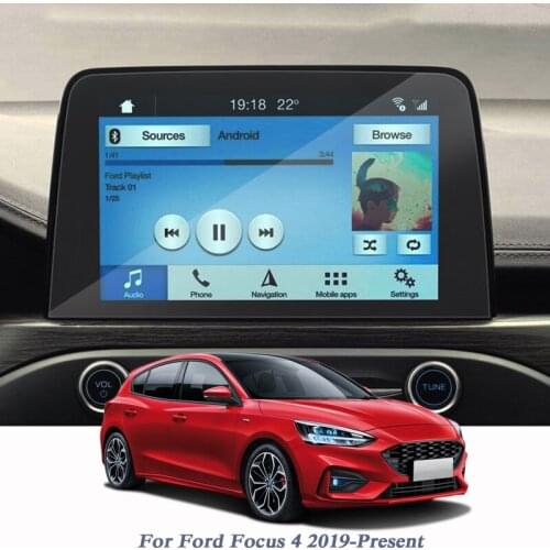 Car Styling Display Film GPS Navigation Screen Glass Protective Film For Ford Focus 4 2019-Present Control of LCD Screen Film