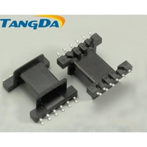 Tangda EFD25 6+6pin 12P Bobbin magnetic core + skeleton ferrites High frequency Power Transformer housing smd 6+6
