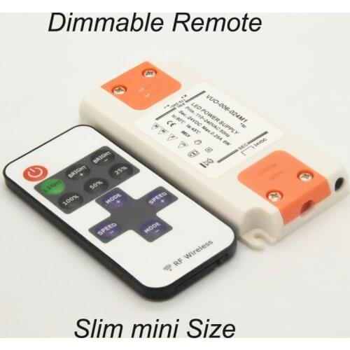 Slim Lighting Transformer 11mm 16mm 22mm Regulator 6W 12W 15W 20W 24W 30W 40W 50W 60W 12V 24V Power Supply LED Driver Adapter