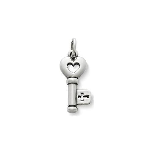 Combined to create a true expression of faith and love Key of Promise Charm