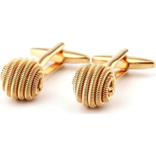 Golden twist shape Cufflinks French Cufflinks shirt Cuff Links free shipping