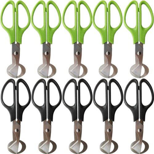 10PCS Quail Egg Scissors Quail Egg Shell Cutters Separator Small Quail Egg Cracker Quail Scissors Opener Cigar Cutter
