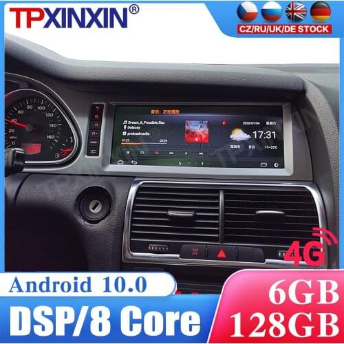 Android 10.0 Car Radio For Audi Q7 2006 - 2007 Multimedia Video Player Navigation Stereo HeadUnit GPS accessories Auto 2din dvd