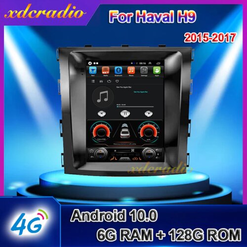 Xdcradio 10.4" Android 10.0 For Haval H9 Car Radio Automotivo Car DVD Multimedia Player Auto GPS Navigation Stereo 4G 2015-2017