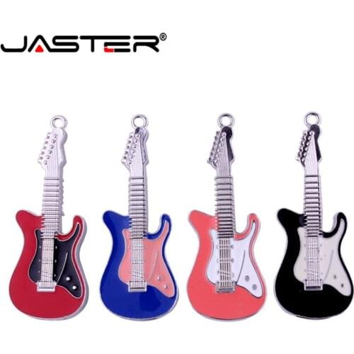 JASTER metal rock guitar usb flash drive Memory stick music guitars pendrive 4GB 8GB 16GB 32GB 64GB USB creative gift