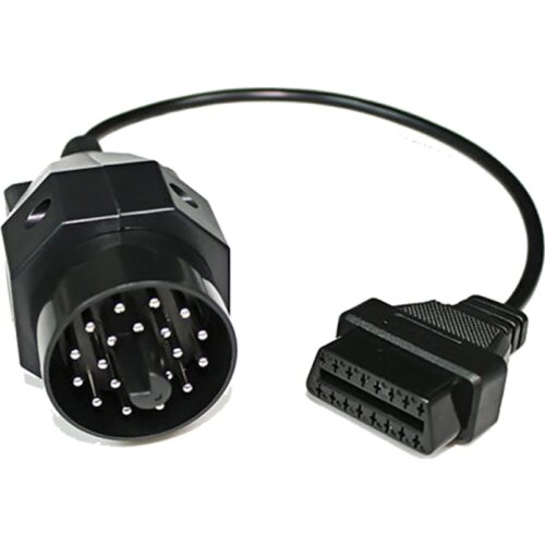 Auto Diagnostic Scanner Cable 20PIN OBD to 16PIN Diagnostic Adapter Cable Female Adapter Connector Cable, 40cm Long