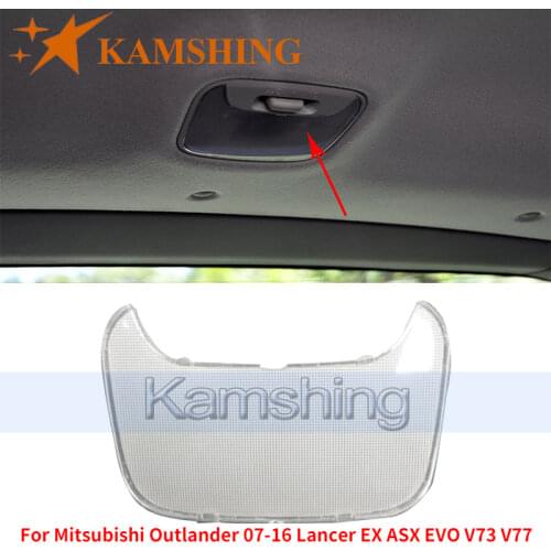 Kamshing For Mitsubishi Outlander 07-16 Lancer EX ASX EVO V73 V77 Car Rear Interior Sunroof Reading Light Cover Roof Lamp Shell
