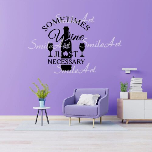 Cartoon Wine Wall Stickers Modern Fashion Wall Sticker For Kids Rooms Decoration Wall Art MURAL Drop Shipping