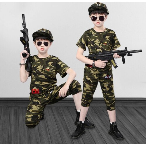 4-14 Years Summer Boy Clothing Set 2021 New Fashion Casual Active T-shirt+ Pant Kid Children Boy Teenager Clothing