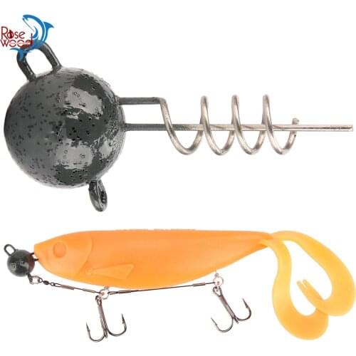 RoseWood Fishing - Flexhead Jigs 7g/10g/15g/20g/25g/30g/50g Jig Heads Saltwater Jigging Lures Fishing Jig Hooks For Bass Fishing