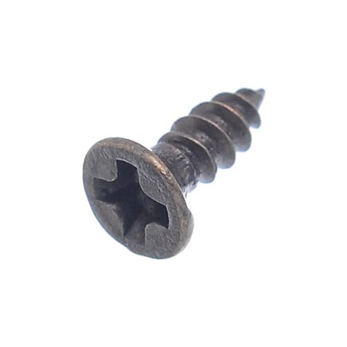 Bronze Tone Fit Hinges Flat Round Head Phillips Self-Tapping Screws Fasteners M2*7mm,500PCs