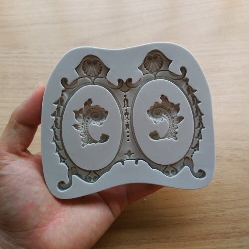 Frame Shape Silicone Cake Mould Chocolate Cupcake Decoration Tool Fondant Cake Decorating Tools Baking Tool SQ17123