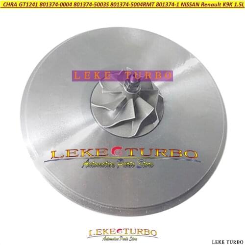 Turbo CHRA core GT1241JOSZ 801374 801374-3 801374-4 801374-0004 801374-0003 8201164371 For Renault Dacia Duster Lodgy 1.5 K9K 10