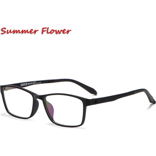 Ultra Light Frame Women Quality Eyewear TR90 Frame Titanium Temple Prescription Glasses Flexible Men Matte Blue Optical Glass