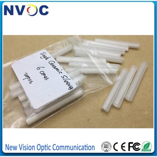 1200pcs/lot,12 Fiber Ribbon 40mm Single Ceramic Fiber Optic Fusion Splice Protection Sleeve,Heat Shrinkable Protective Tube
